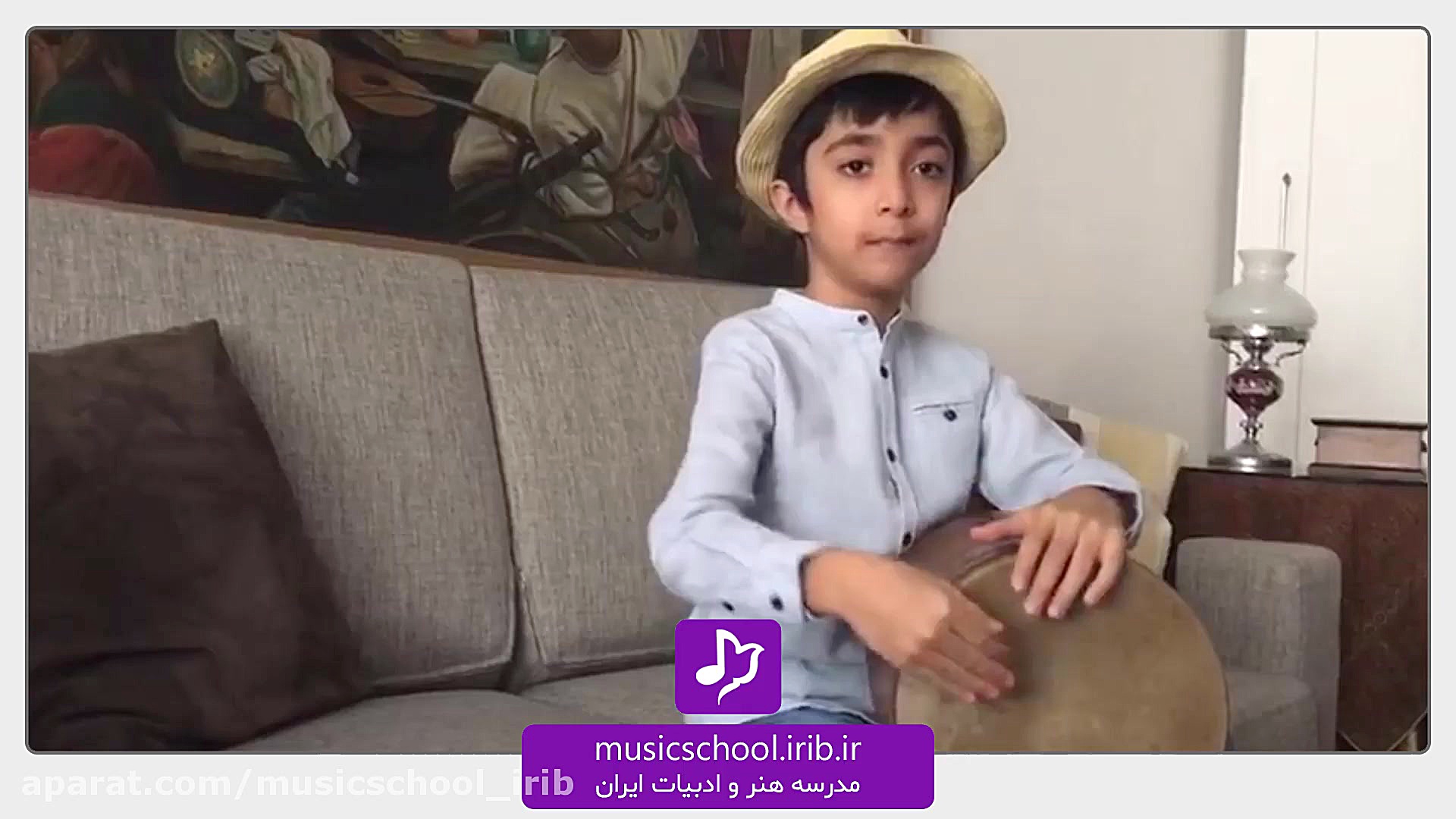 آموزش تنبک در مدرسه هنر و ادبی...