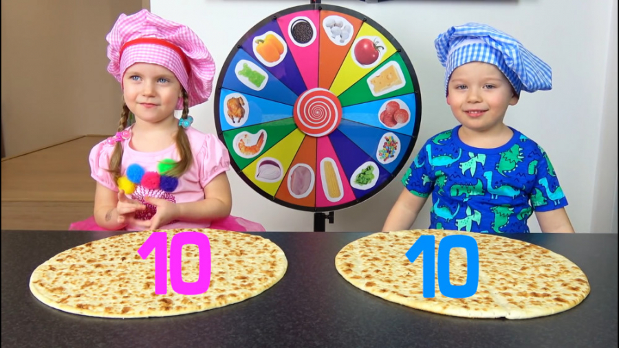 گبی و الکس  چالش پیتزا و گردون...