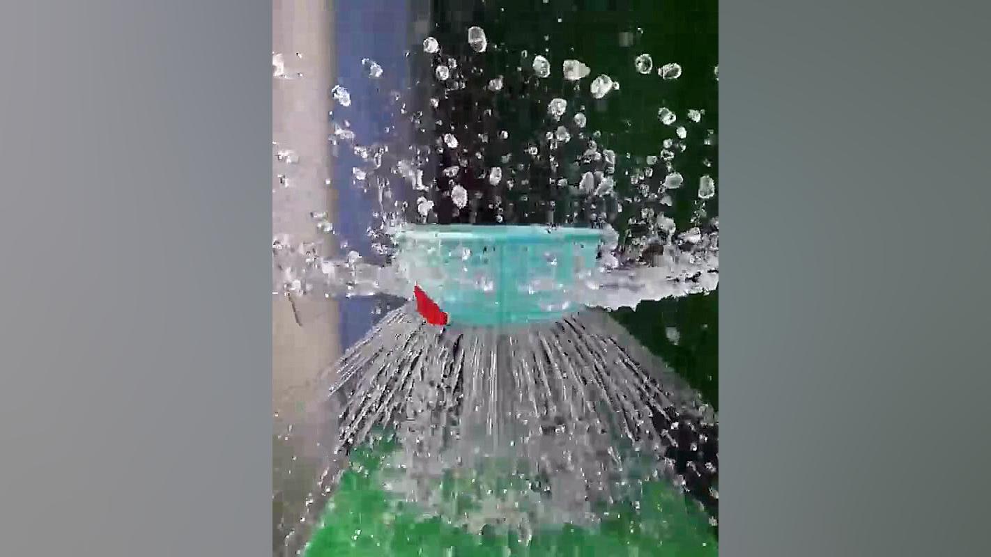 آزمایش زیبا با آب