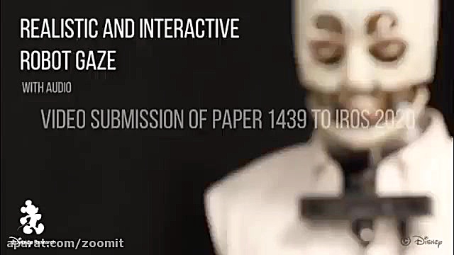 ربات انسان نمای دیزنی