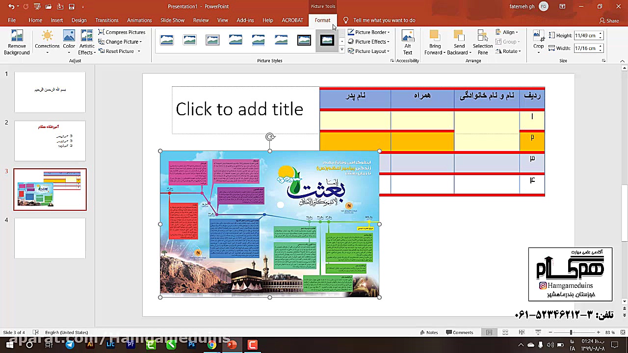 آموزش پاورپوینت 2019