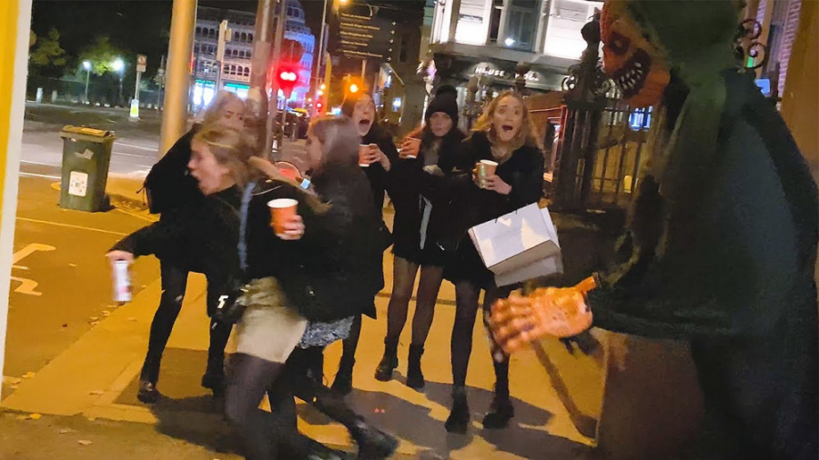 دوربین مخفی جالب و کمدی هالوین...