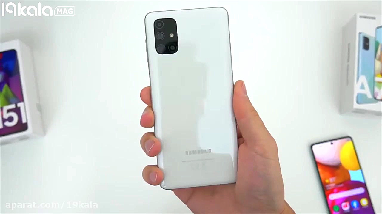 مقایسه گوشی های Galaxy A71 و G...