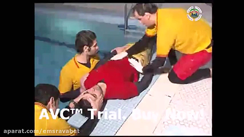 ثابت سازی و انتقال مصدوم غریق