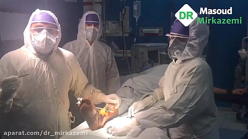 فیلم واقعی عمل مبتلا به کرونا