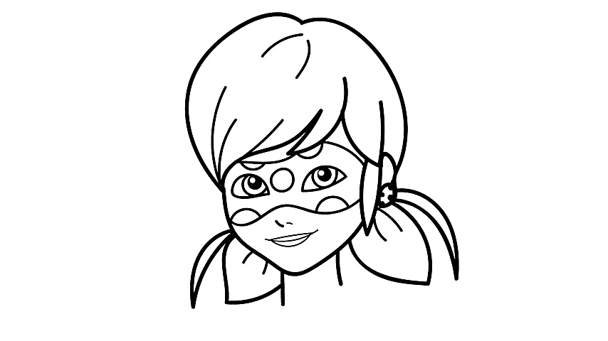 نقاشی دختر کفشدوزکی|نقاشی لیدی...