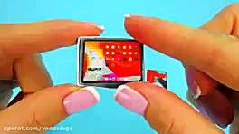 کاردستی(درست کردن وسایل باربی)