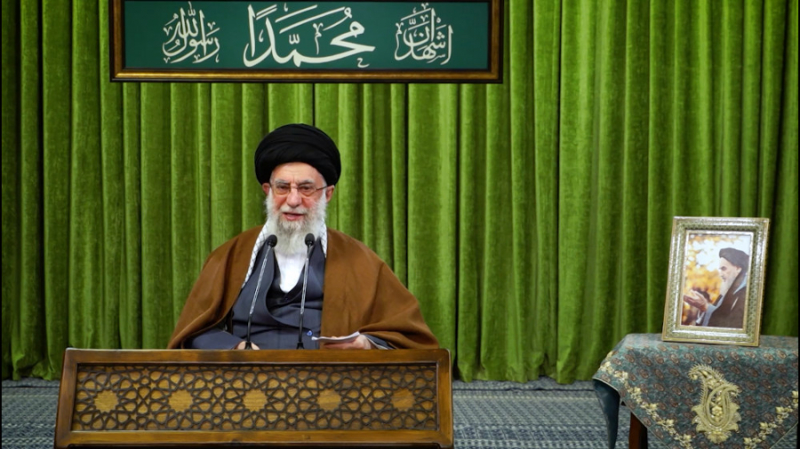 سخنرانی تلویزیونی به مناسبت سا...