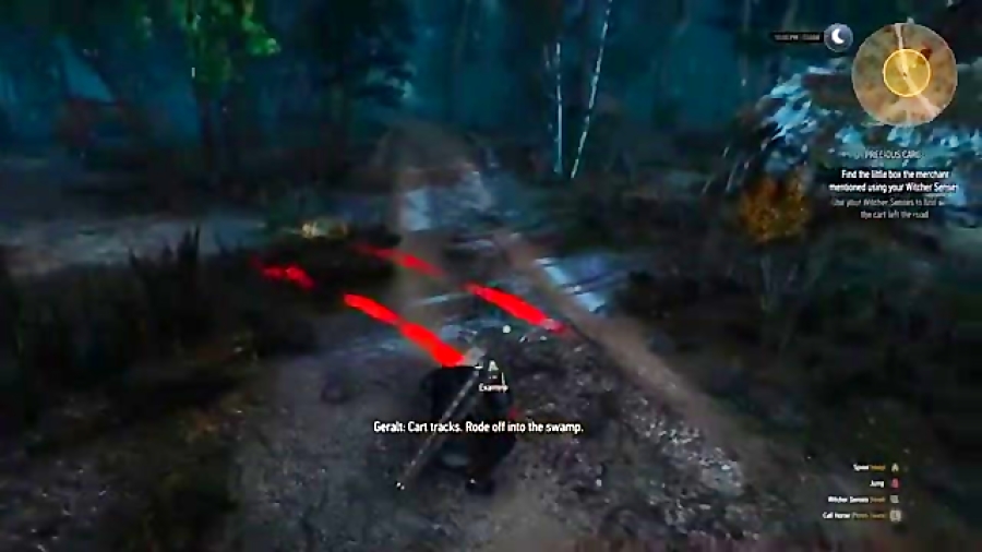 گیم پلی از The Witcher 3