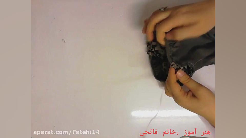 دوخت 4 مدل اف شولدر کش دوزی شد...