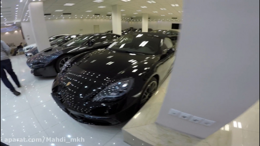 پورشه 718S در نمایشگاه تهران