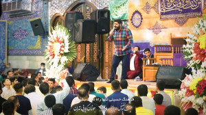 مدح خوانی کربلایی علی اکبری (ر...