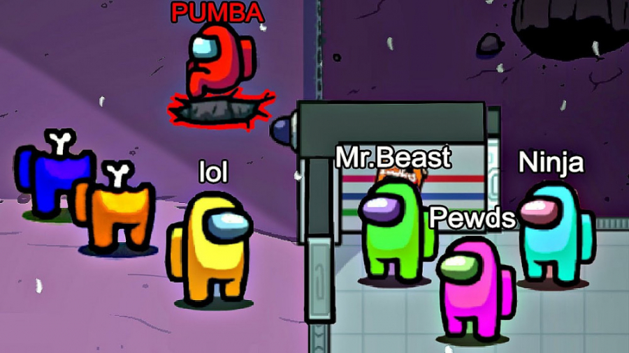 لحظات فان بازی Among Us قسمت 1...