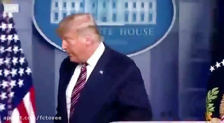 شکست در چهره و طرز برخورد ترام...