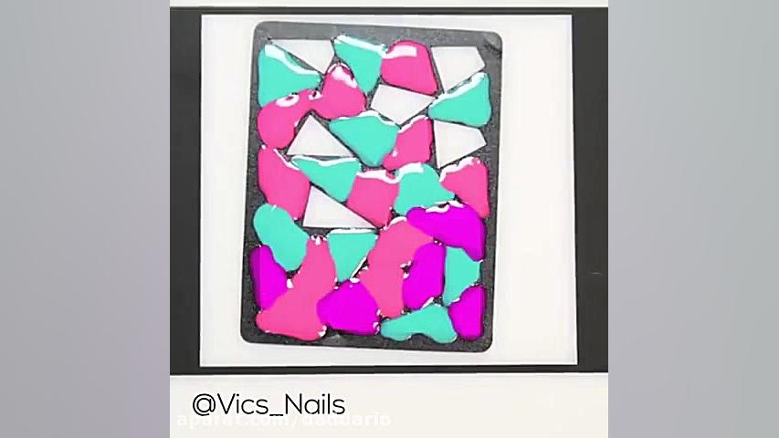 آموزش طراحی ناخن  دیزاین ناخن