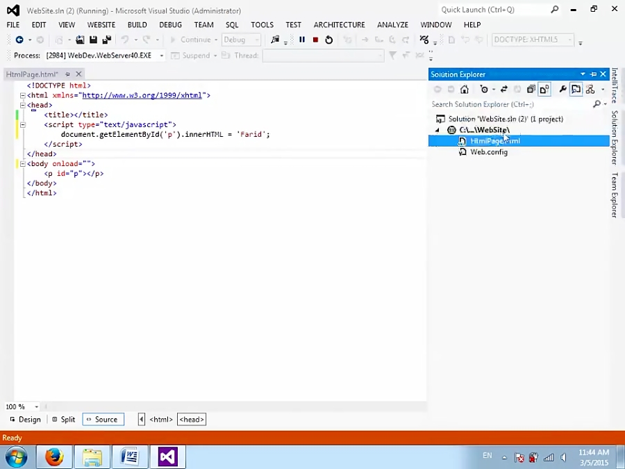 آموزش زبان HTML از مقدماتی تا HTML 5 - قسمت 33