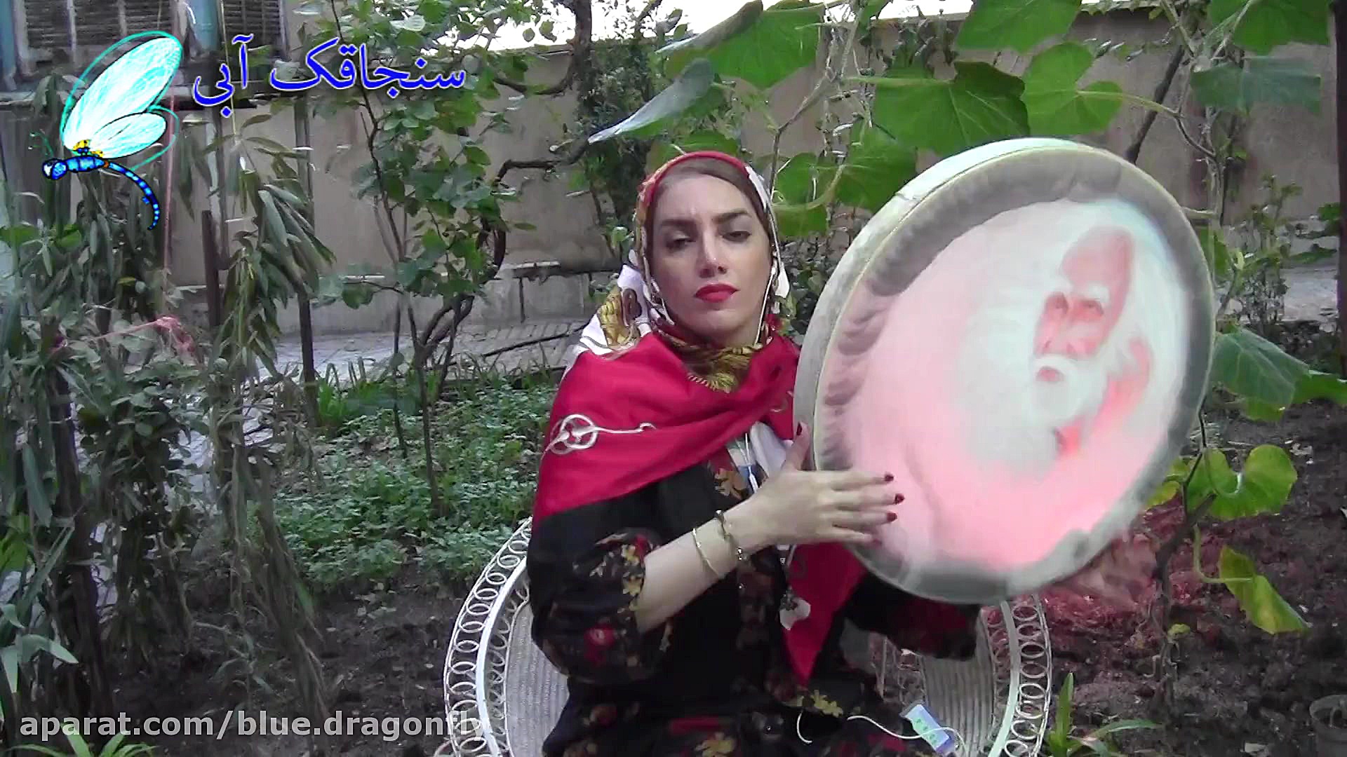 موسیقی سنتی  تکنوازی دف با ریت...