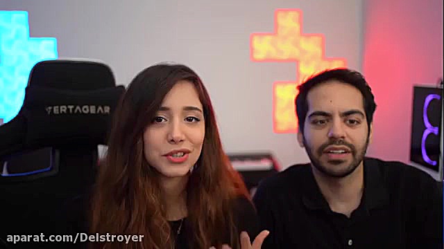 چت با غریبه  میا و کورش  یوتیو...