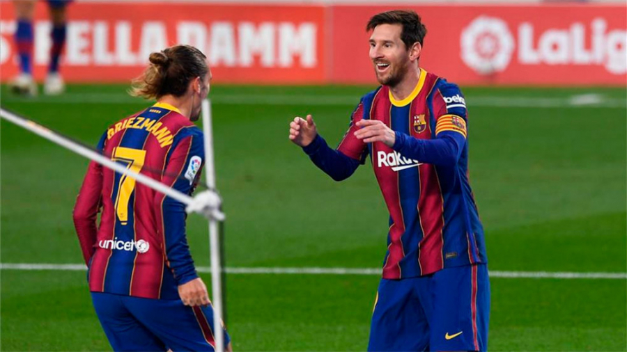 گل دوم مسی به رئال بتیس ( 17 آ...