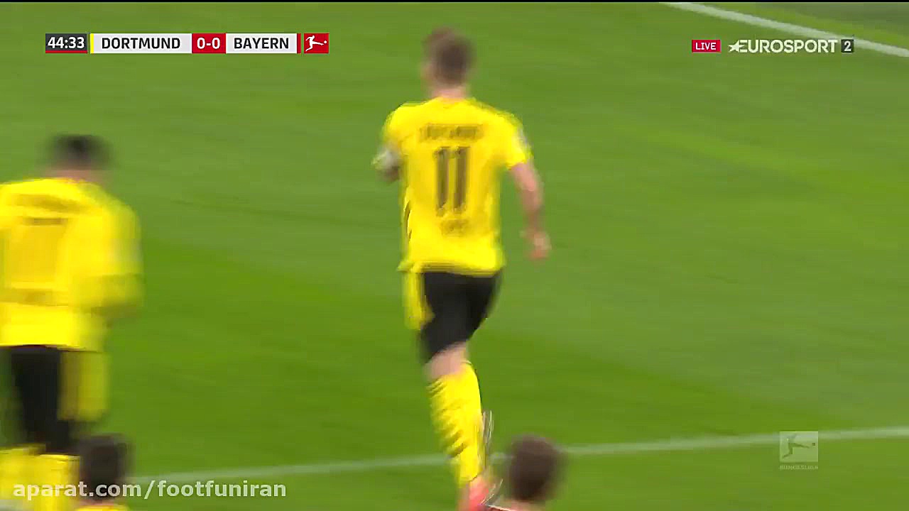 خلاصه بازی دورتموند 2 بایرن مو...