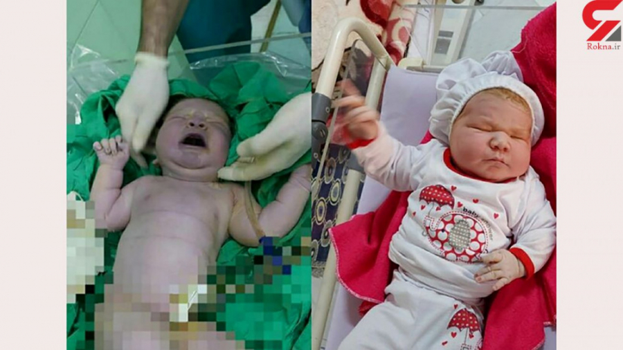 تولد سنگین وزن ترین نوزاد جهان...