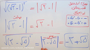 ریاضی 9  فصل 2  بخش 4 قدر مطلق...