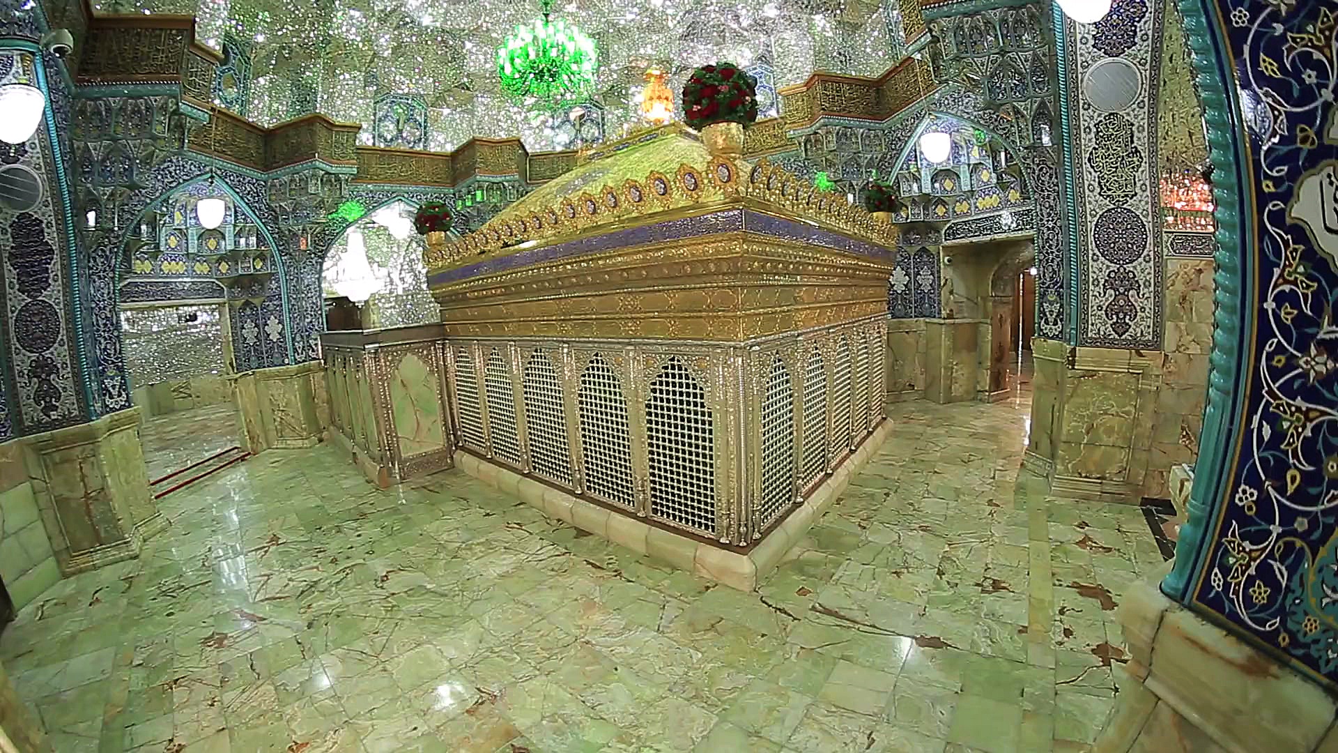 فیلم خام حرم حضرت معصومه(ص)34...