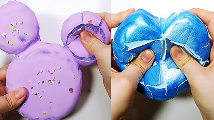 آموزش ساخت خمیر اسلایم رنگی