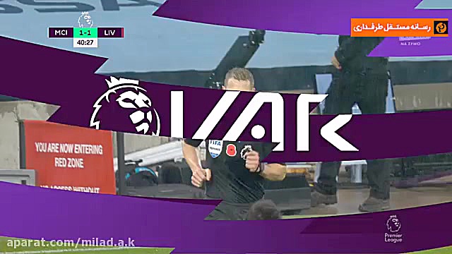 خلاصه بازی منچسترسیتی 1 1 لیور...