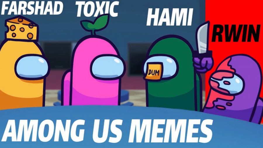 بازی کردن ما همینشکلیه Among U...