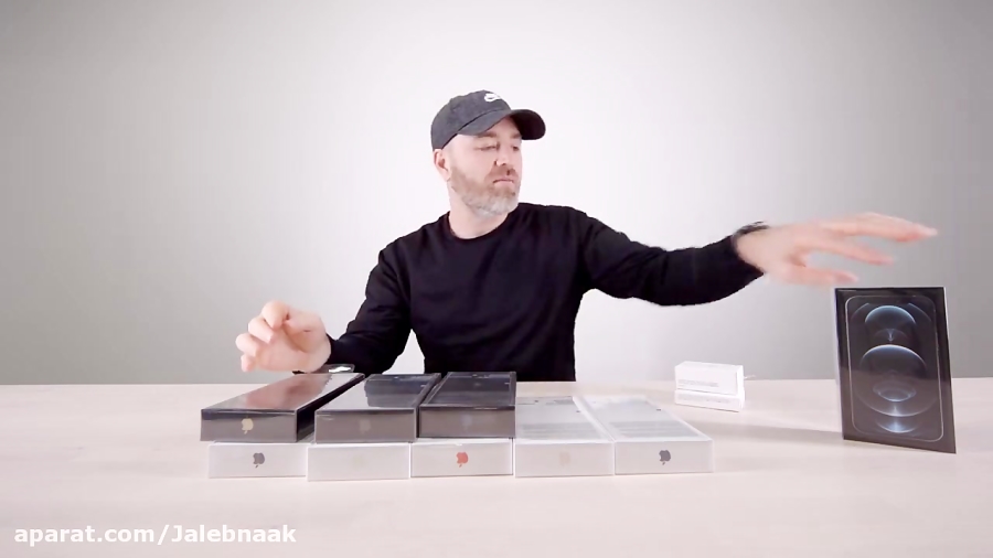 آنباکسینگ هرنوع آیفون 12 و آیف...