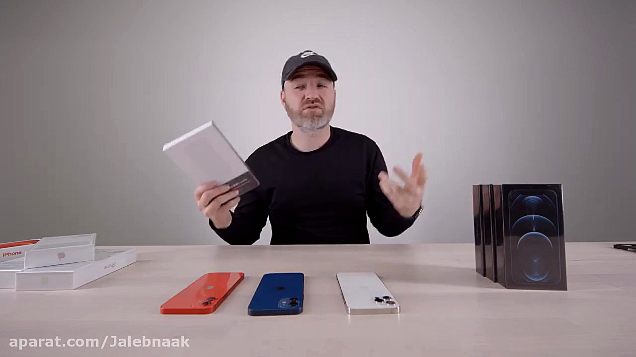 آنباکسینگ هرنوع آیفون 12 و آیف...