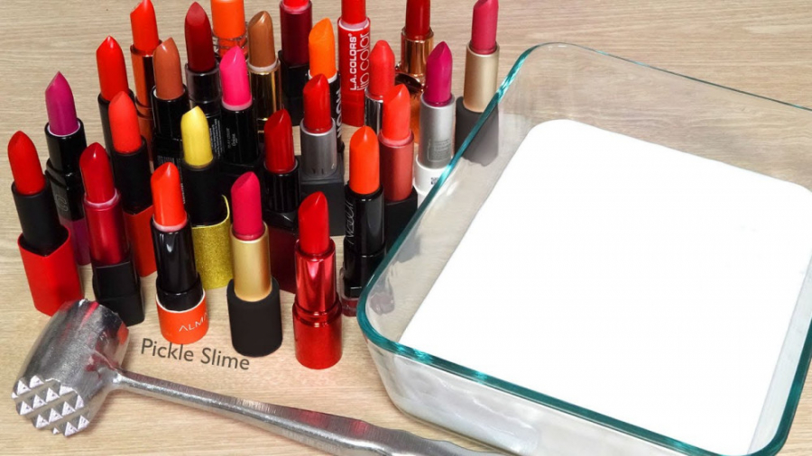 مجموعه رژ و اسلایم شفاف