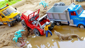 ماشین بازی کودکانه : تمساح در...