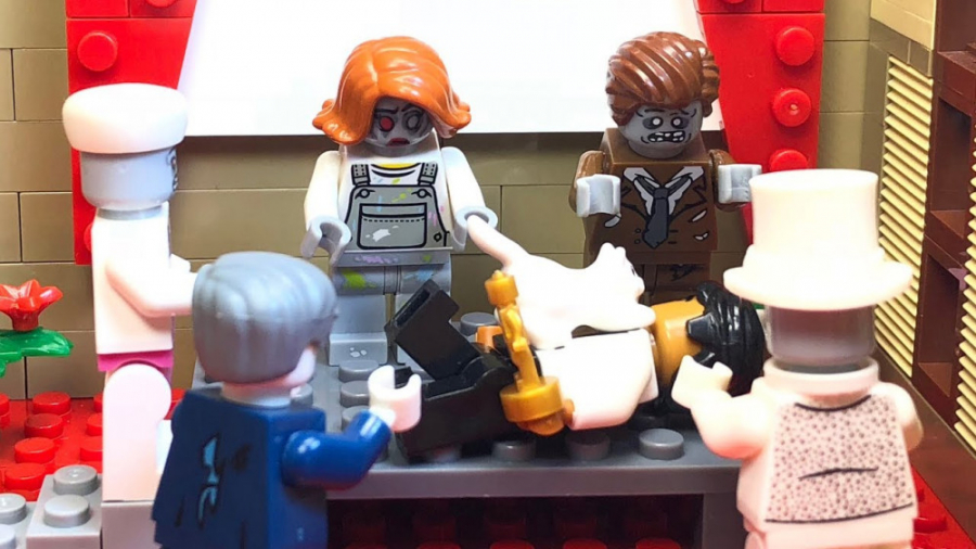 لگو کارتونی حمله زامبی ها