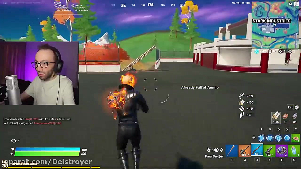 گیمپلی باحال فورتنایت از tinyo...