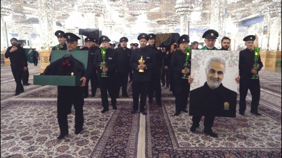 فیلم آخرین زیارت سردار سلیمانی