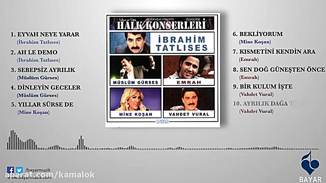 Vahdet Vural  Ayrılık Dağa Taş...