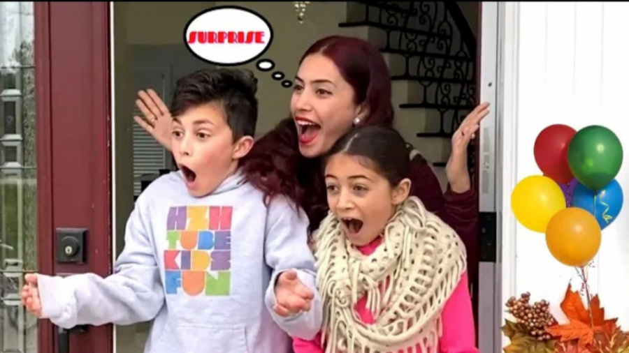 هایدی و زیدان : سورپرایز هدیه...