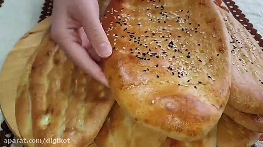 طرز تهيه نان ماست تركی، خوشمزه...