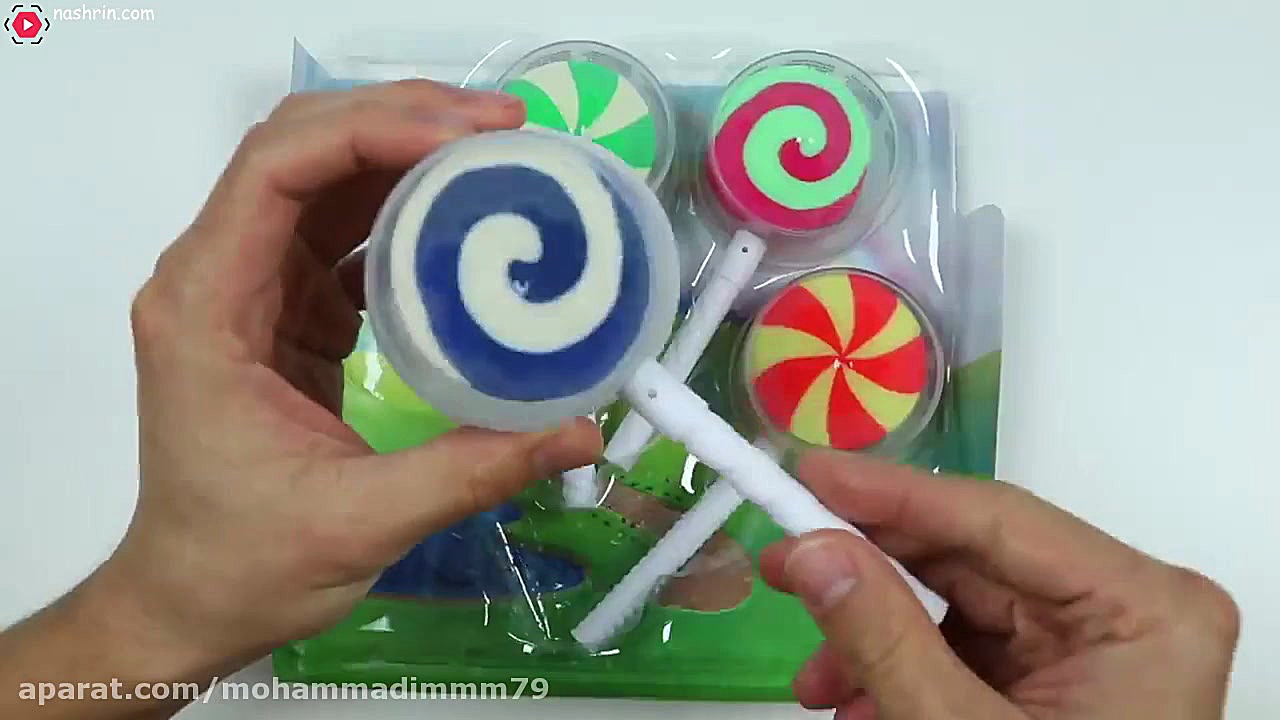 آموزش خمیر بازی کودکان آبنبات...