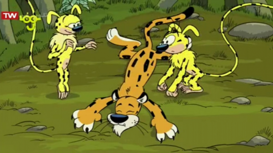 کارتون پلنگ دم دراز 2 گیاه ممن...