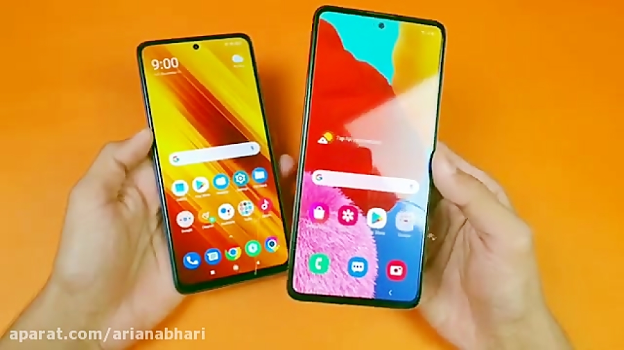 مقایسه پوکو X3 با سامسونگ گلکس...