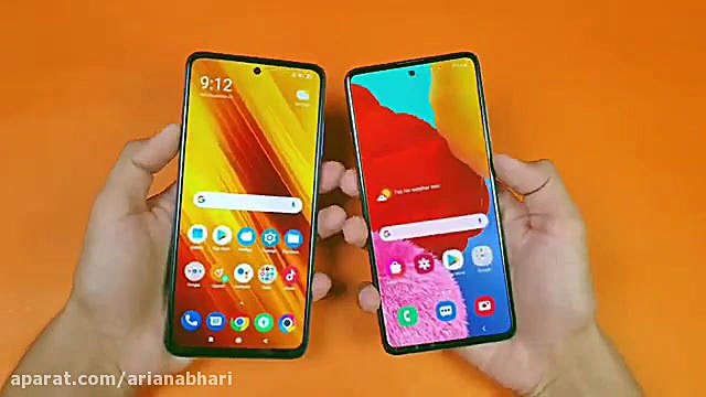 مقایسه پوکو X3 با سامسونگ گلکس...