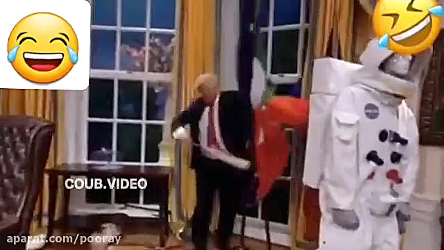 عصبانی شدن ترامپ