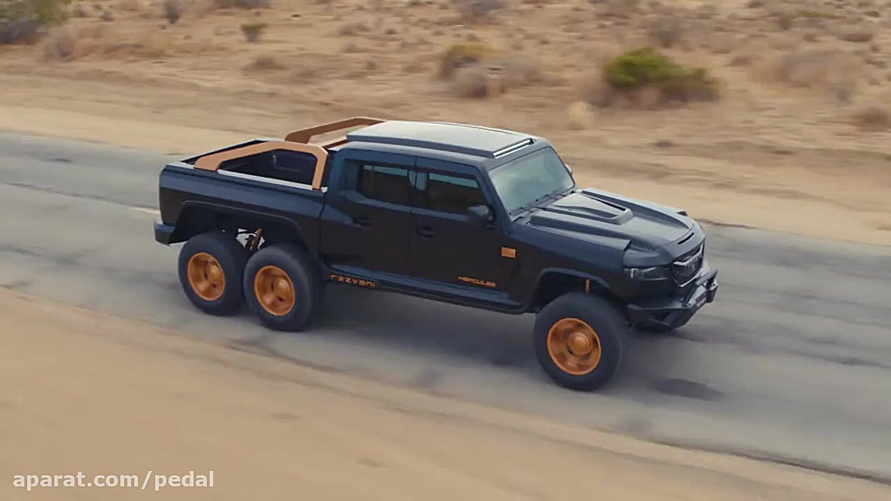 معرفی رضوانی هرکول 6x6