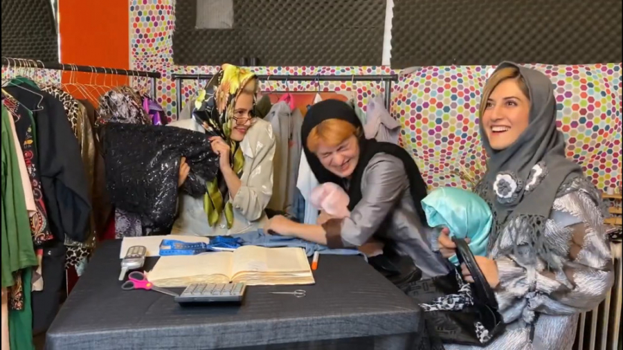 کلیپ طنز ماری  پشت صحنه خنده د...