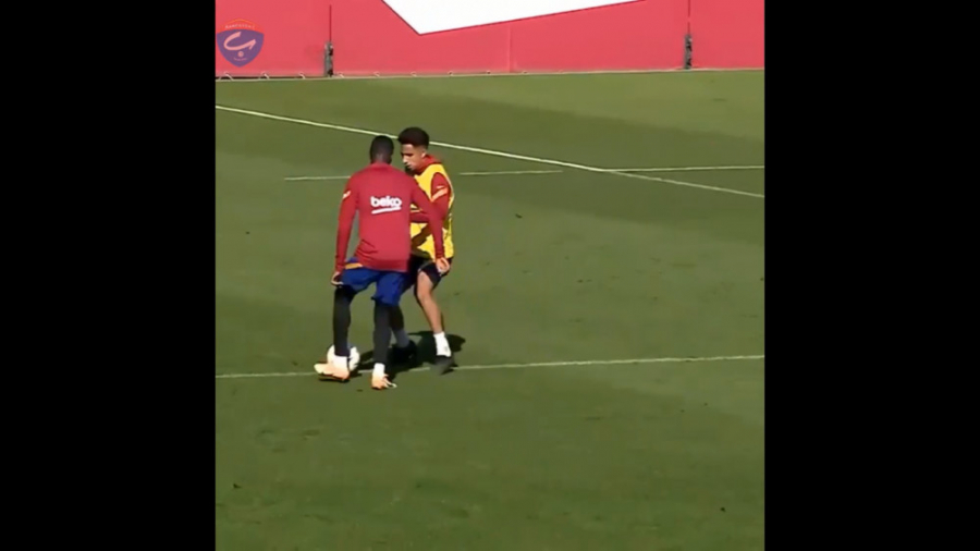 دریبل های بی نظیر عثمان دمبله...