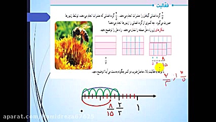 ضرب کسر در کسر ( صفحه ۳۴ )