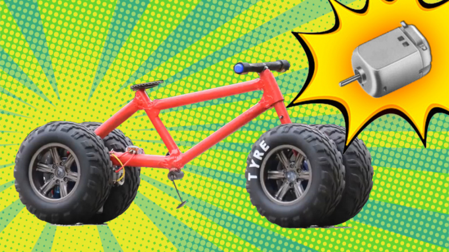 کاردستی دوچرخه شگفت انگیز با آ...